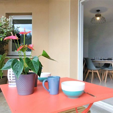 Tout Confort ! Calme, Climatisation, Parking Gratuit, Grande Terrasse, Ascenseur, Wifi Carcasona Exterior foto