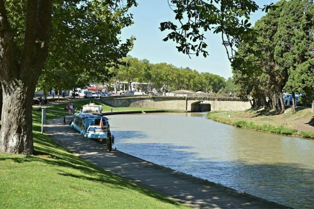 Tout Confort ! Calme, Climatisation, Parking Gratuit, Grande Terrasse, Ascenseur, Wifi Carcasona Exterior foto