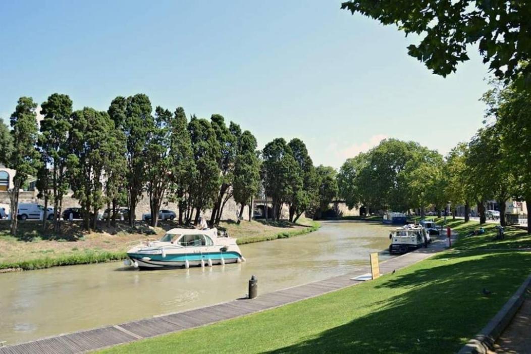 Tout Confort ! Calme, Climatisation, Parking Gratuit, Grande Terrasse, Ascenseur, Wifi Carcasona Exterior foto
