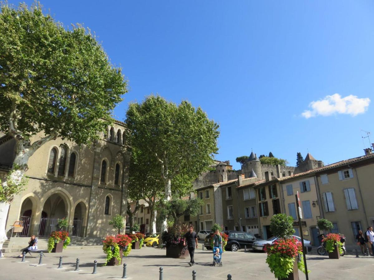 Tout Confort ! Calme, Climatisation, Parking Gratuit, Grande Terrasse, Ascenseur, Wifi Carcasona Exterior foto