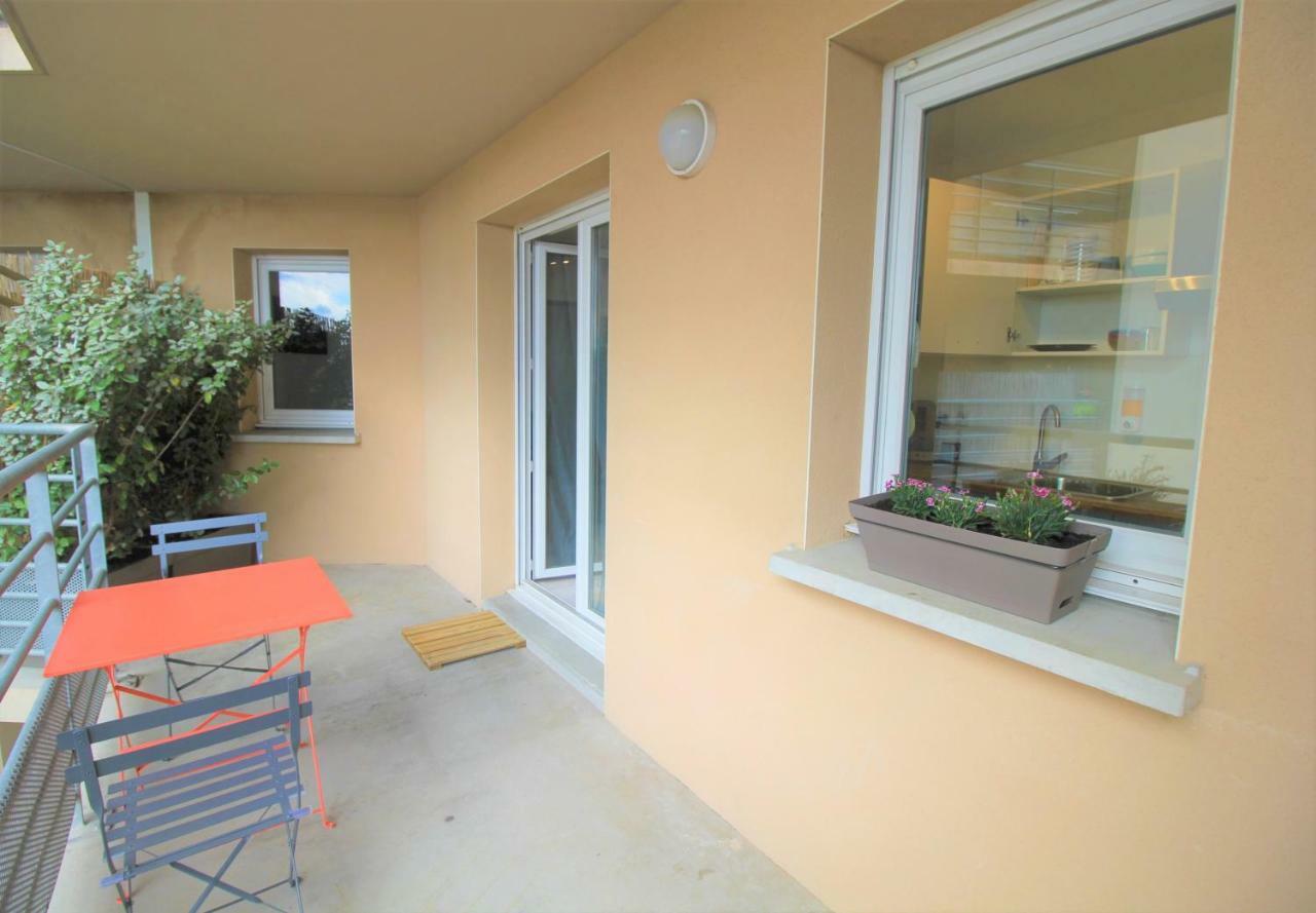 Tout Confort ! Calme, Climatisation, Parking Gratuit, Grande Terrasse, Ascenseur, Wifi Carcasona Exterior foto